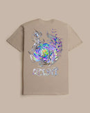 Camiseta Blunt Flora - Creme